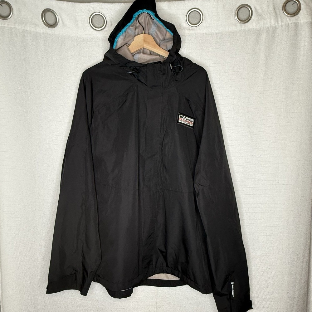 Chip Ganassi Racing w/ Felix Sabates Windbreaker Jacket Mens XXL Black‎ Hooded